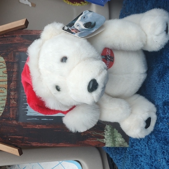 Coca Cola Other - Coca-Cola/Polar Bear with Red Hat
